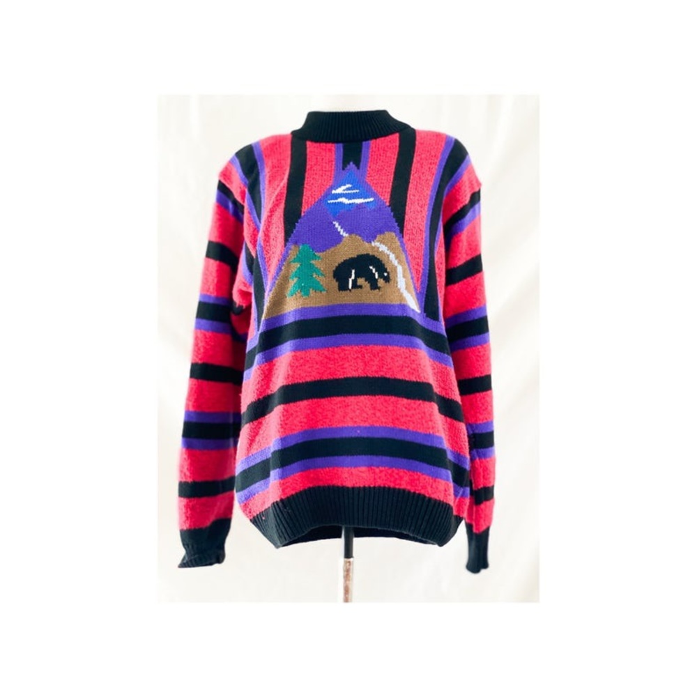 80’s Bear Sweater by Heirloom Handloomed